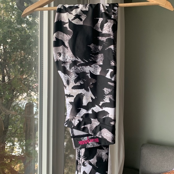 Blackmilk Pants - Blackmilk Raven Leggings